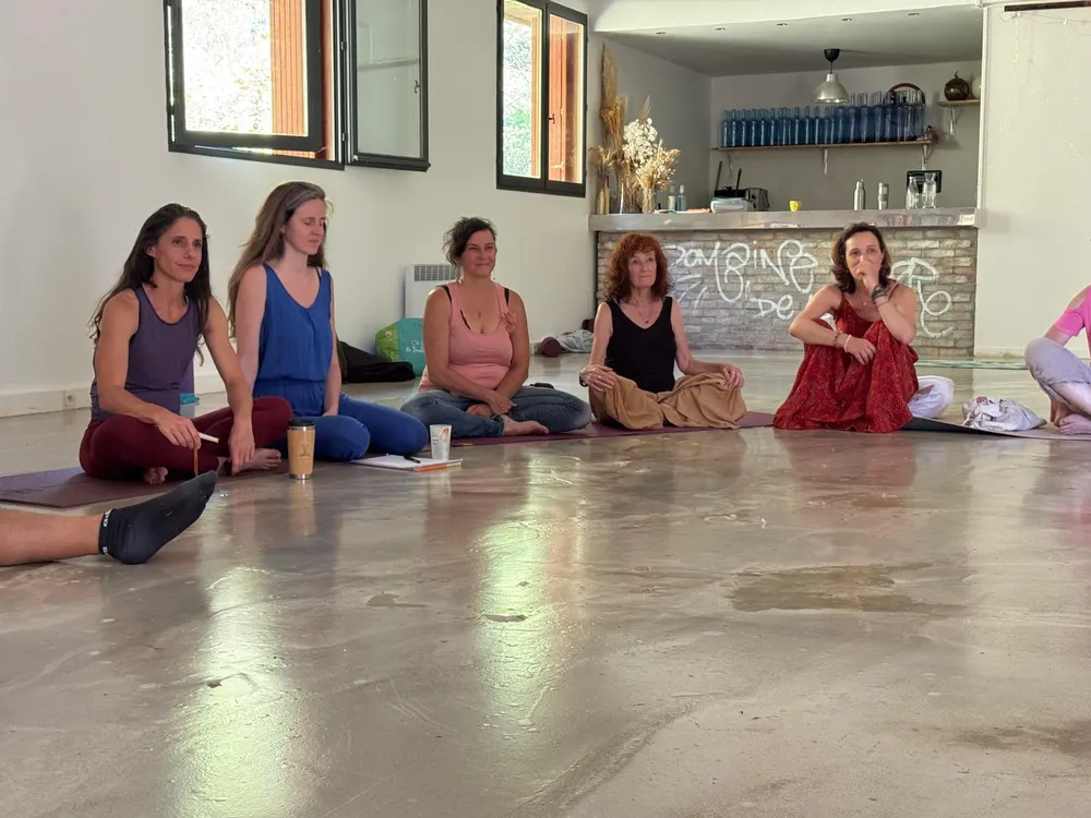 Groupe en formation psychocorporelle, Move Garden